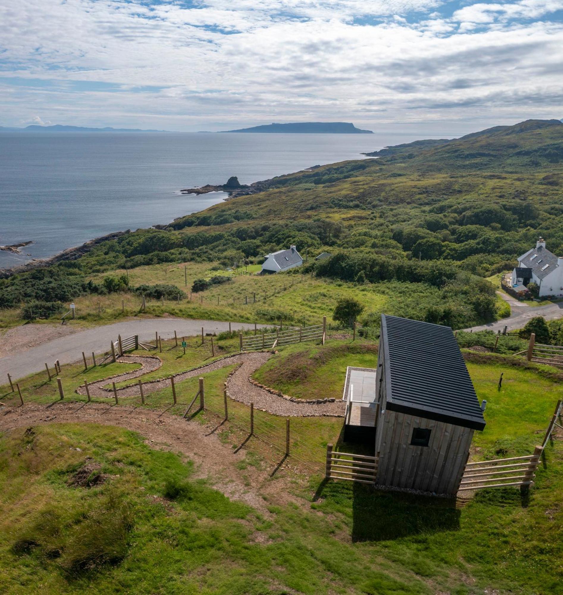 Aird of Sleat Hut On The Hillヴィラ エクステリア 写真