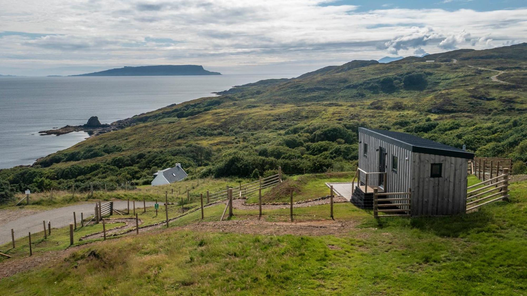 Aird of Sleat Hut On The Hillヴィラ エクステリア 写真
